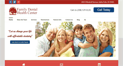 Desktop Screenshot of familydentalhealth.com