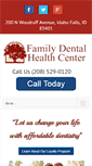 Mobile Screenshot of familydentalhealth.com